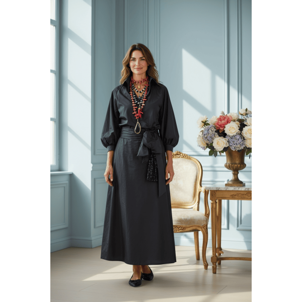 Noir Royal Кошула 100% тафта