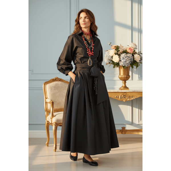 Noir Royal Кошула 100% тафта