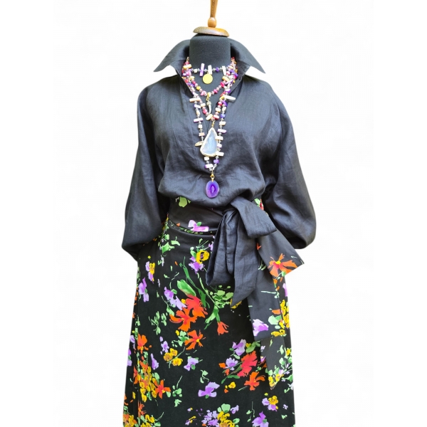 Floral Symphony – здолниште со ремен во струк