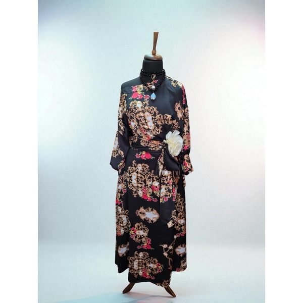 комплет Black Renaissance од 100% сатен вискоза