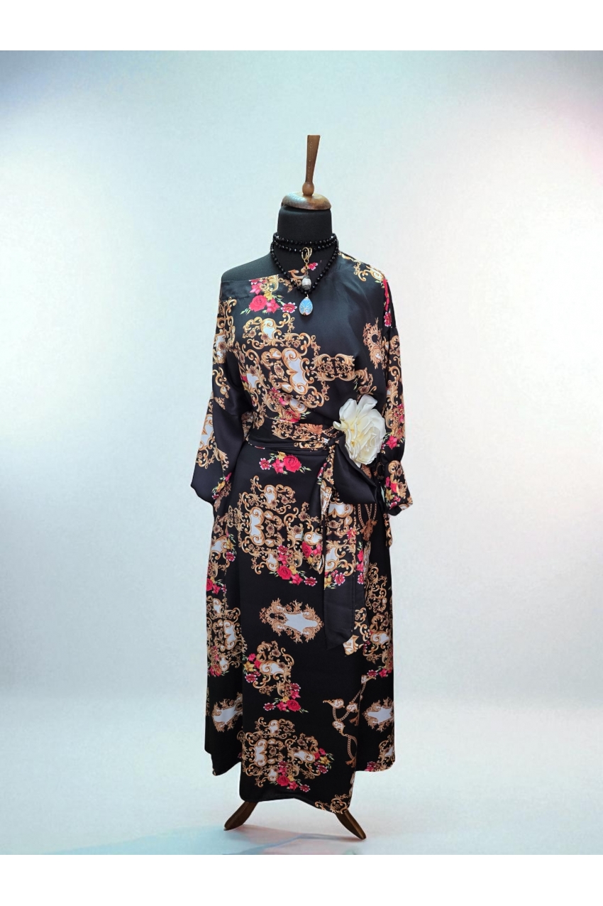 комплет Black Renaissance од 100% сатен вискоза