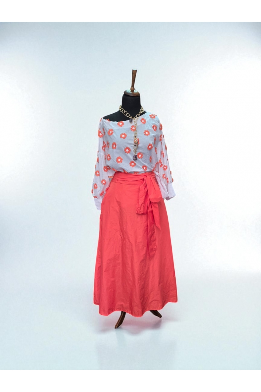 Здолниште од тафта свила-Taffeta Silk Skirt