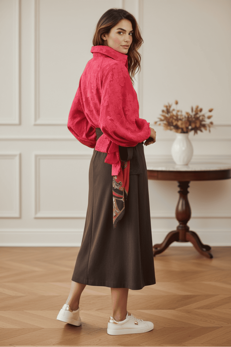 “The Heiress Coral” – кошула со врзување