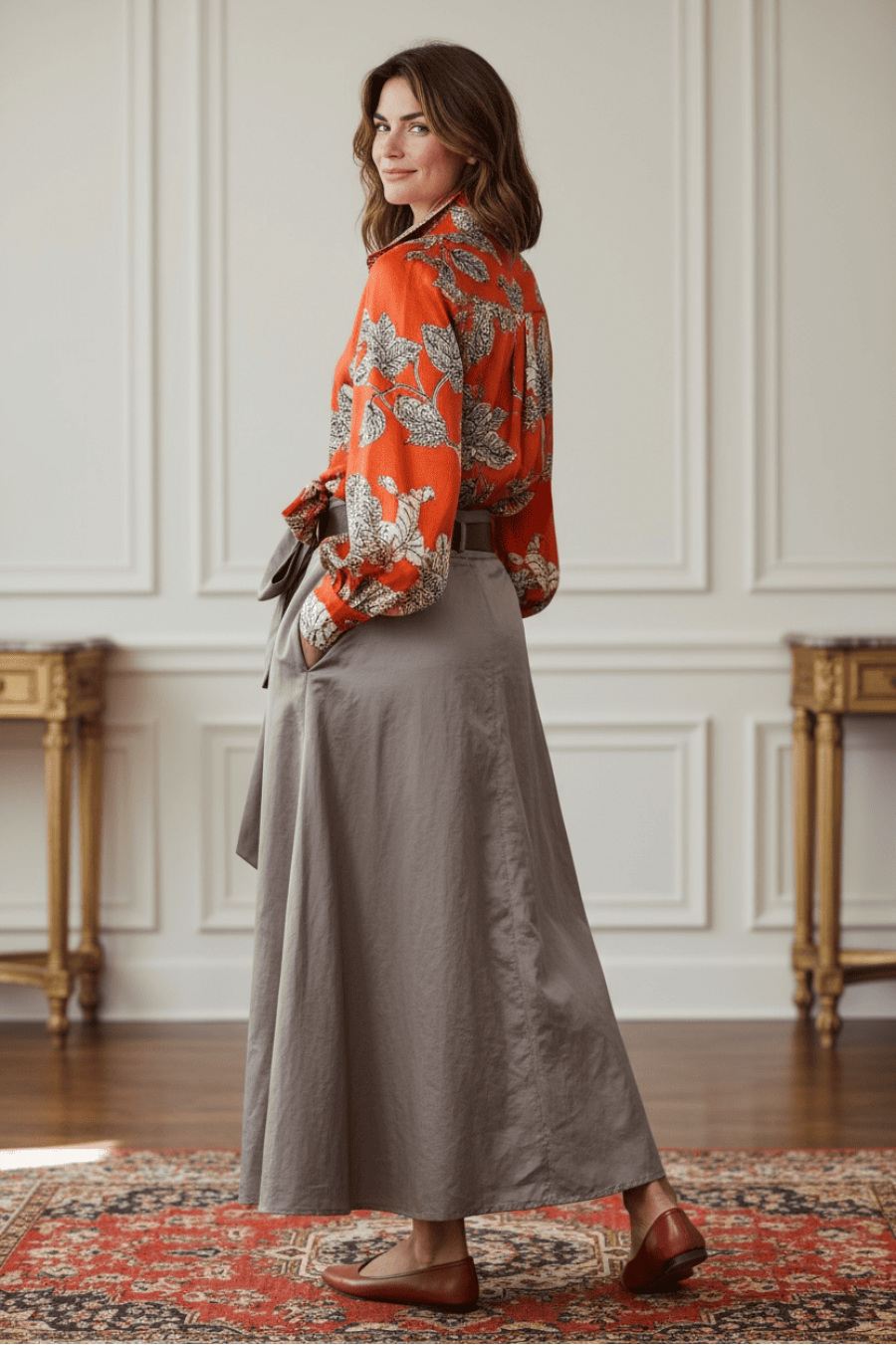 Autumn Bloom Кошула