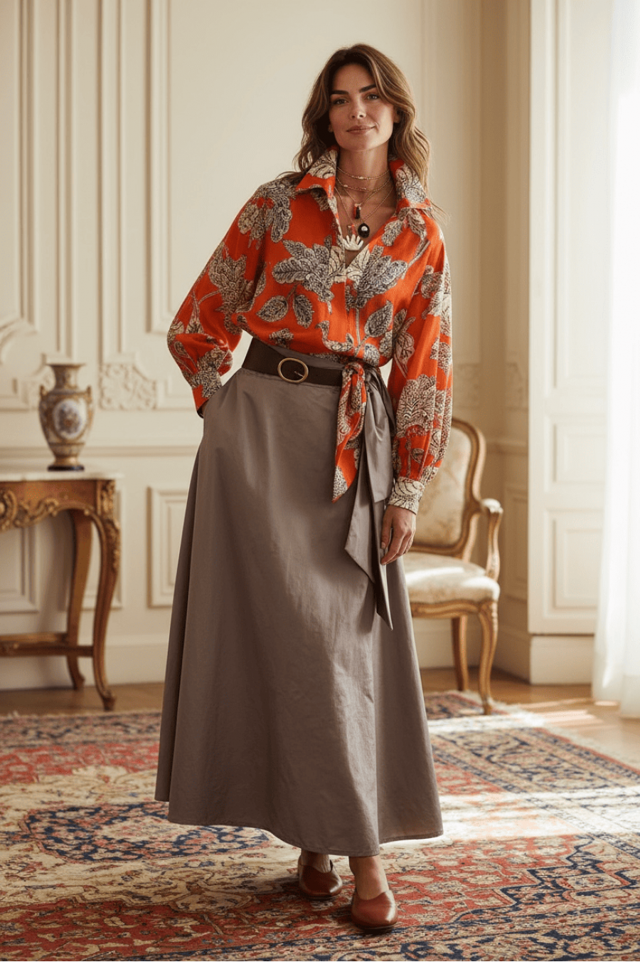 Autumn Bloom Кошула