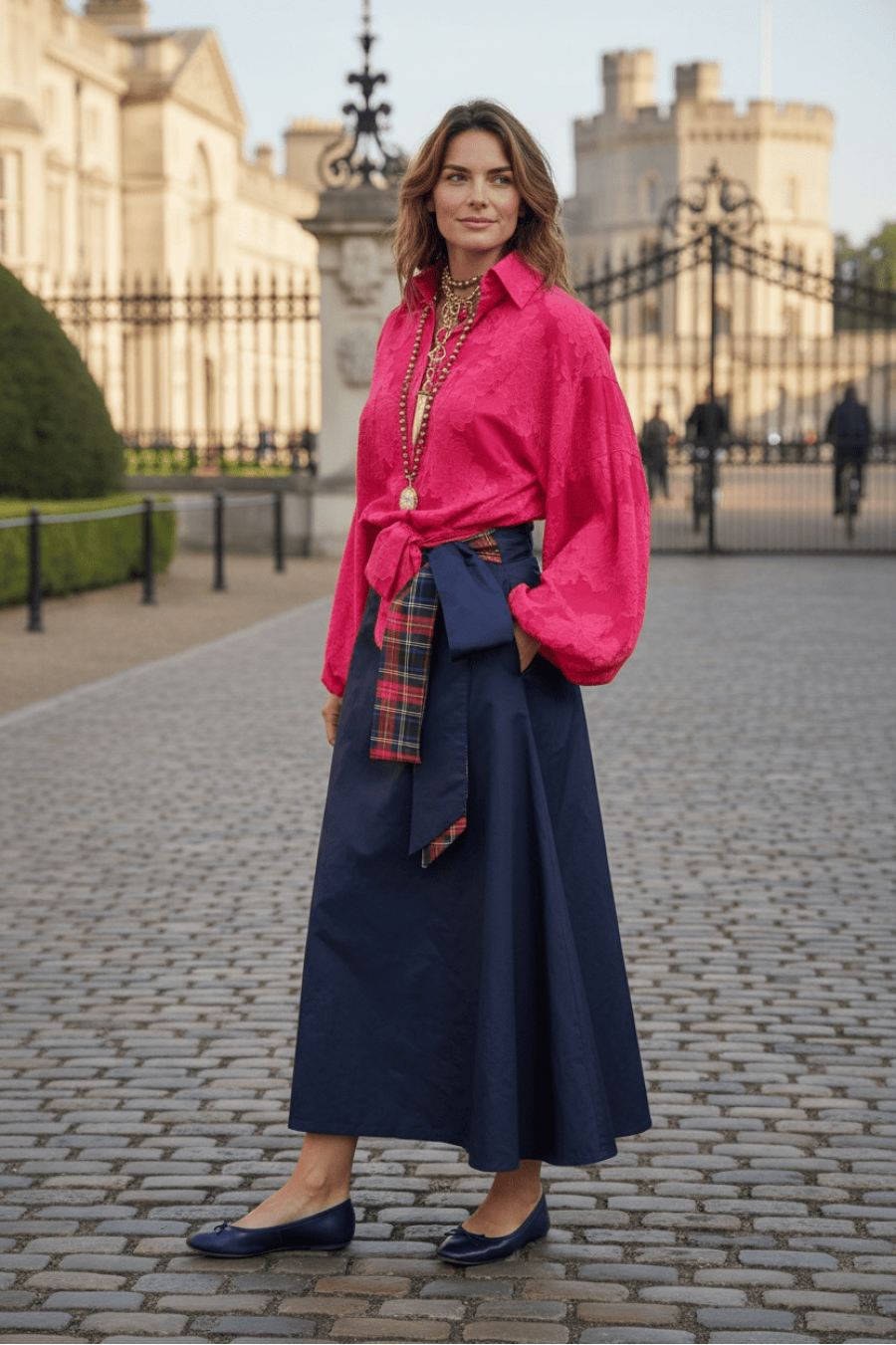 “The Heiress Coral” – кошула со врзување