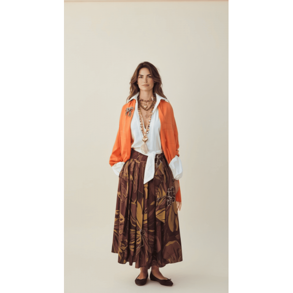 Orange Cashmere Шал