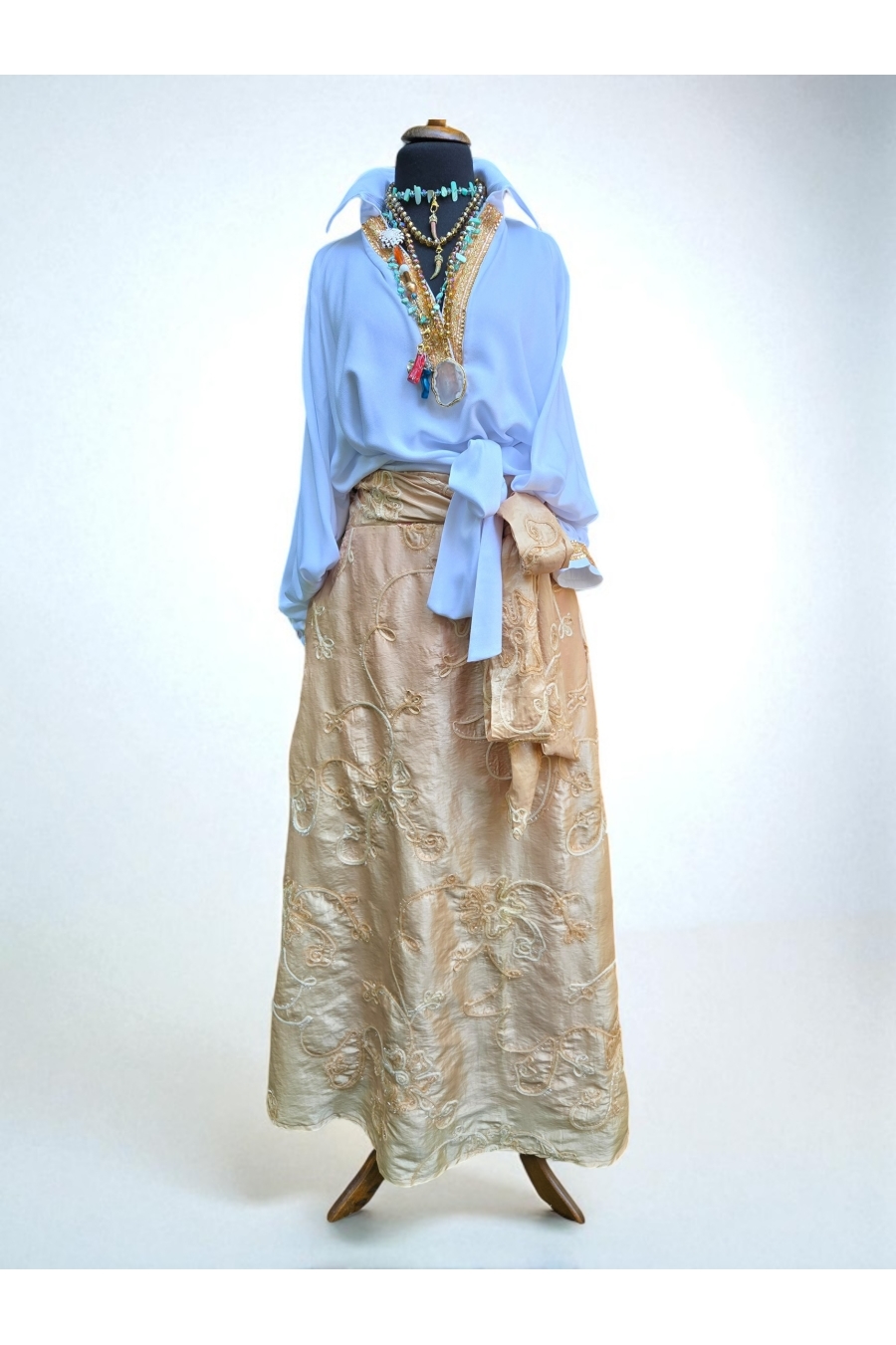 Golden Hour здолниште од тафта свила