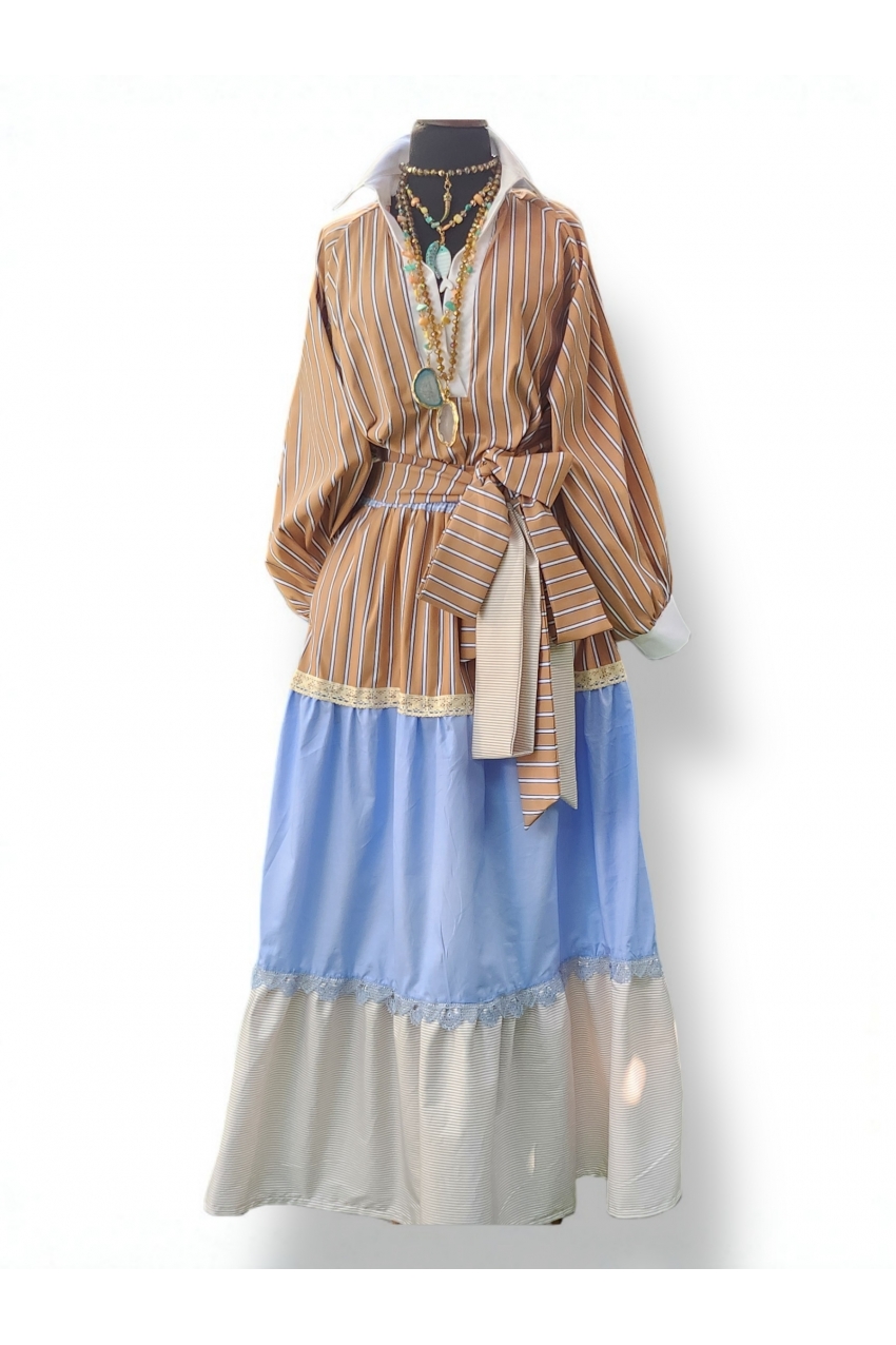 Долга сукња од 100% памук – Боемски шик