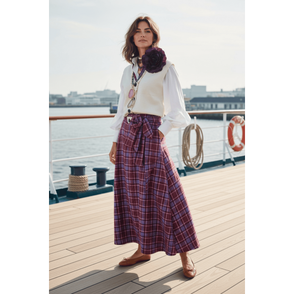 Ivory Voyage Плетен Елек