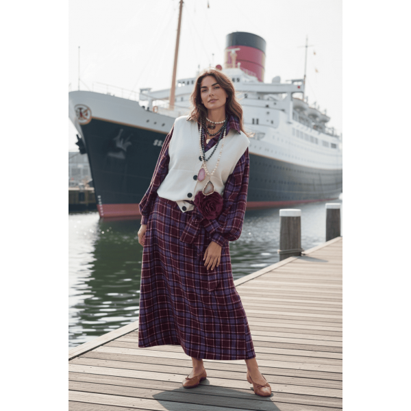 Ivory Voyage Плетен Елек